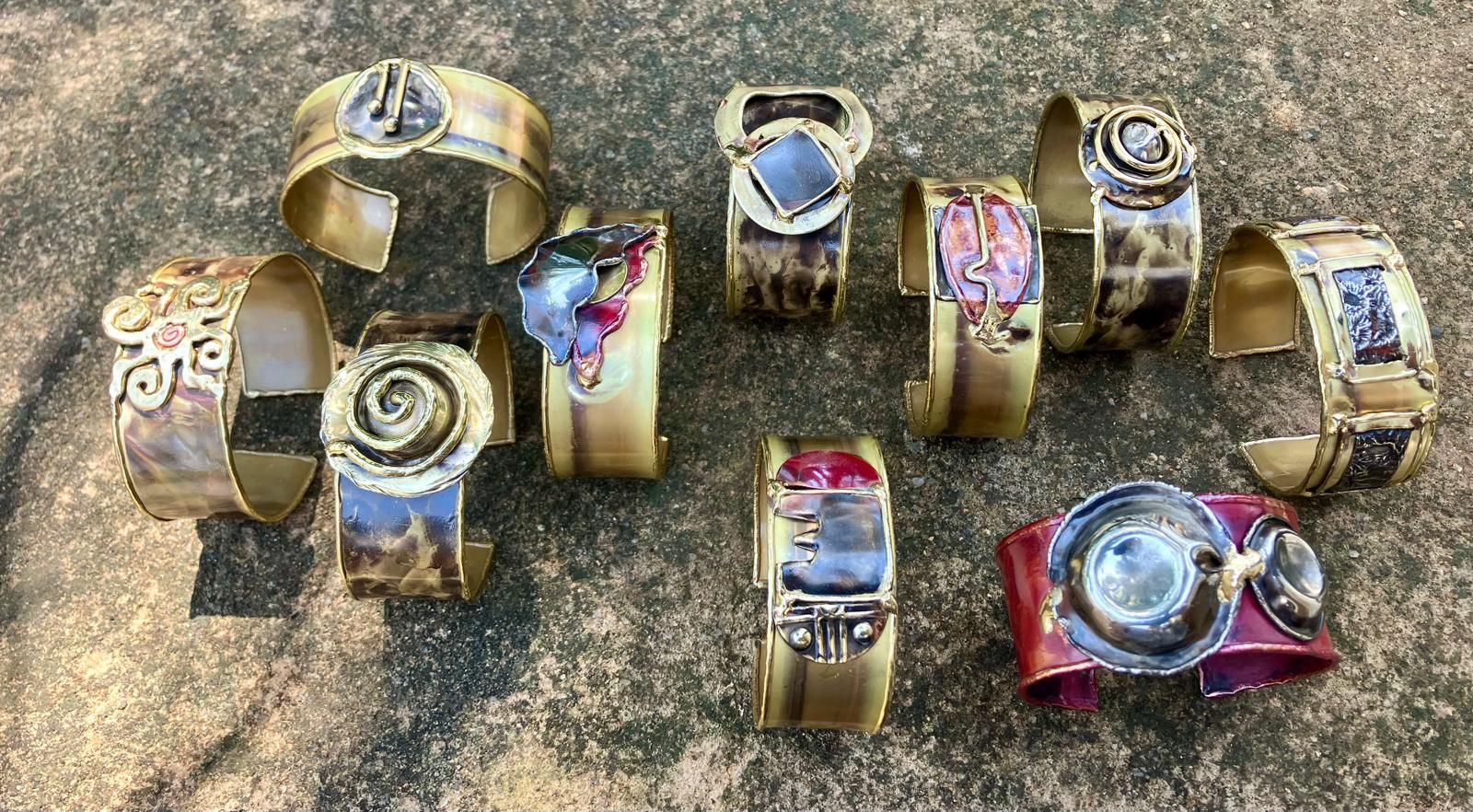 CopperTribe copper and brass bracelets